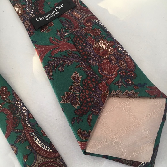Dior Other - CHRISTIAN DIOR Paisley Men’s Tie